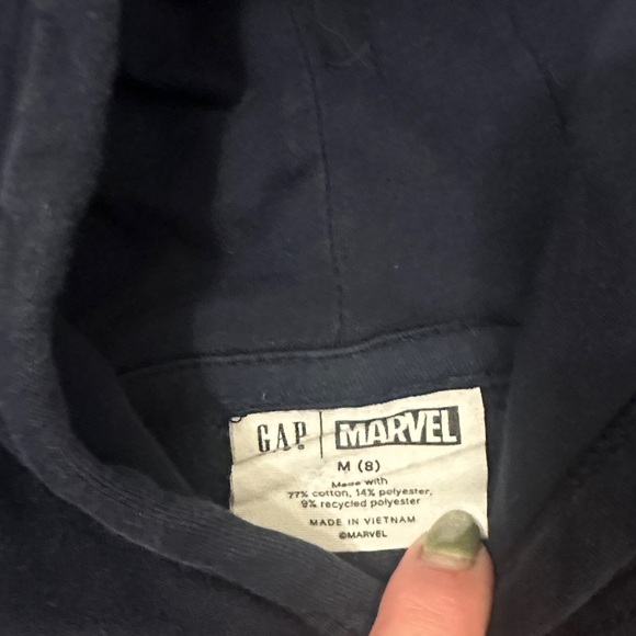 Kids GAP Captain America Hoodie - Picture 2 of 5